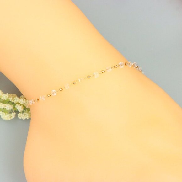 "Handmade Anklet – A Stylish Choice for Women, Thoughtful Gift Idea, EVCH1406 - Picture 6 of 10